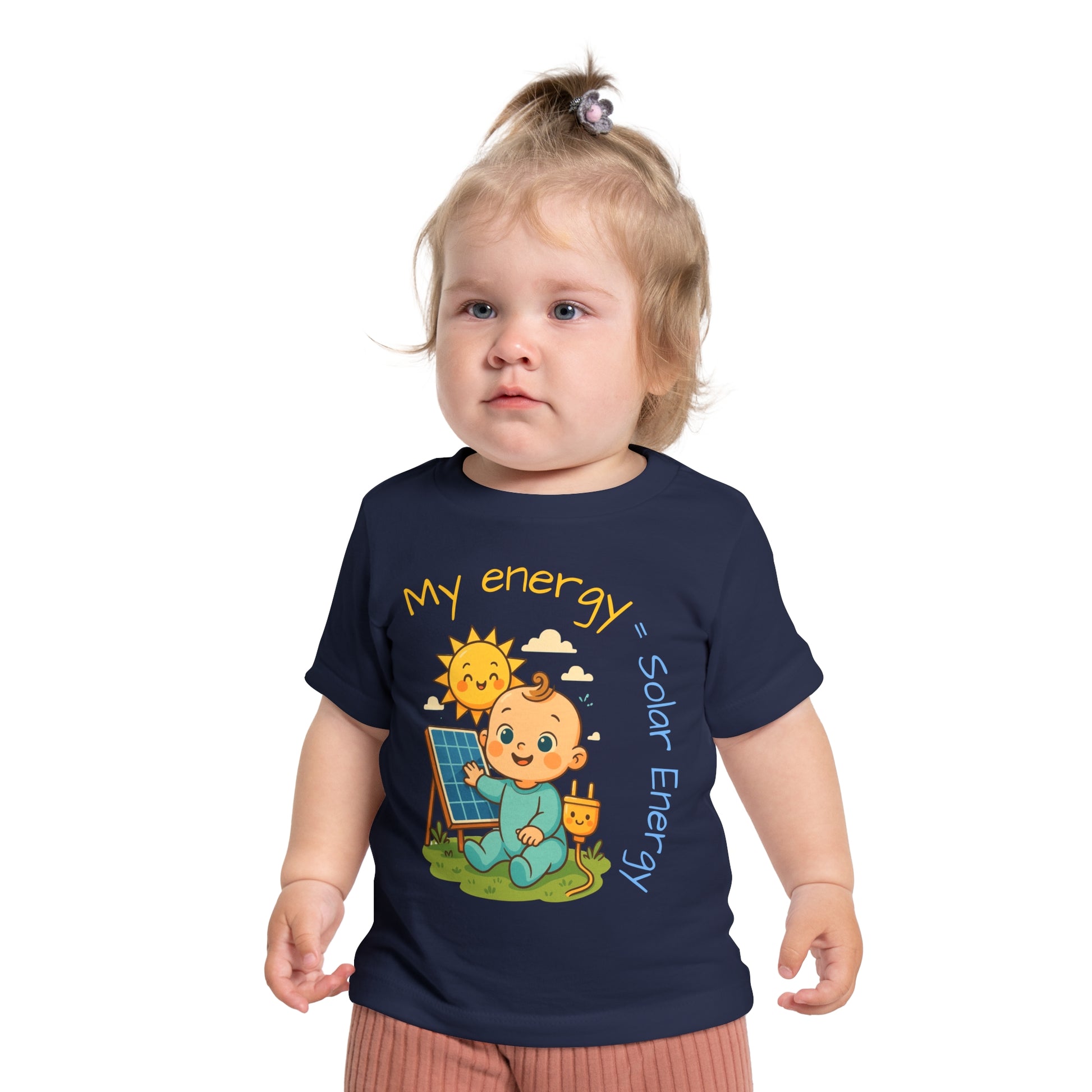 Eco-Friendly Baby T-Shirt: My Energy = Solar Energy