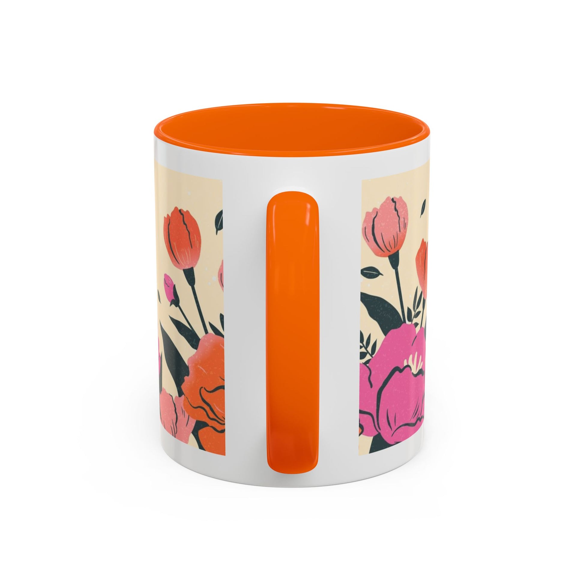 Happy Mother's Day Floral Accent Coffee Mug - 11oz & 15oz