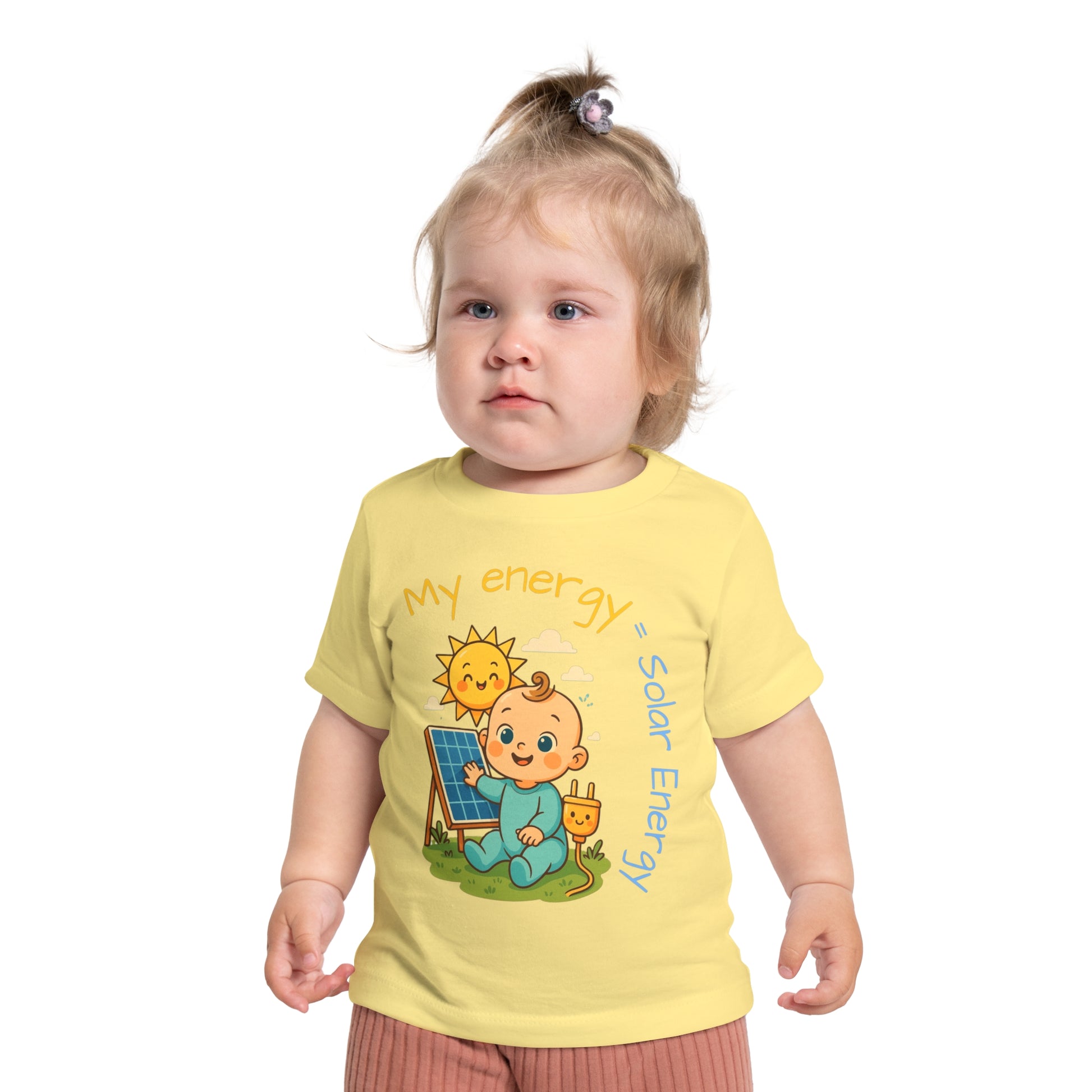 Eco-Friendly Baby T-Shirt: My Energy = Solar Energy
