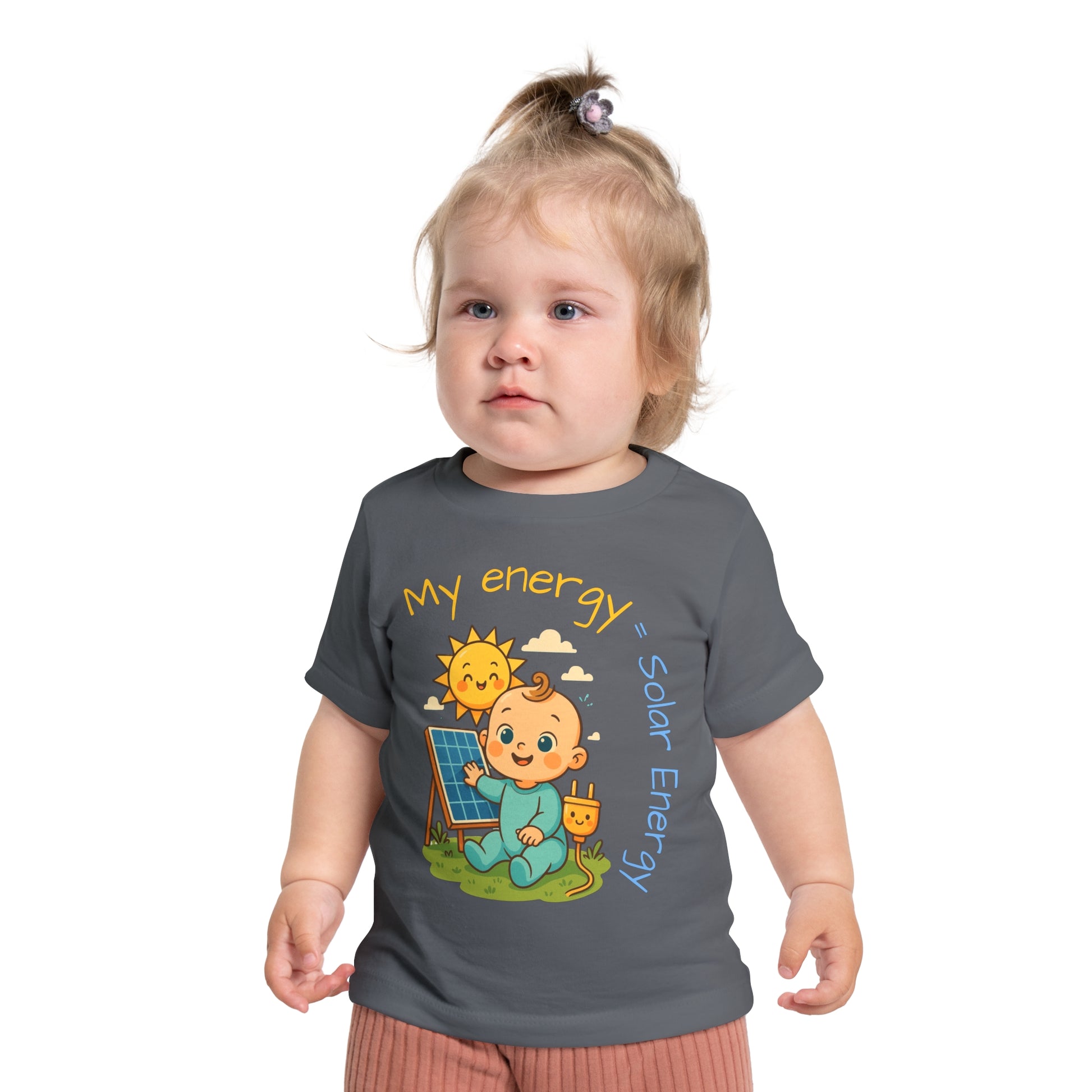 Eco-Friendly Baby T-Shirt: My Energy = Solar Energy