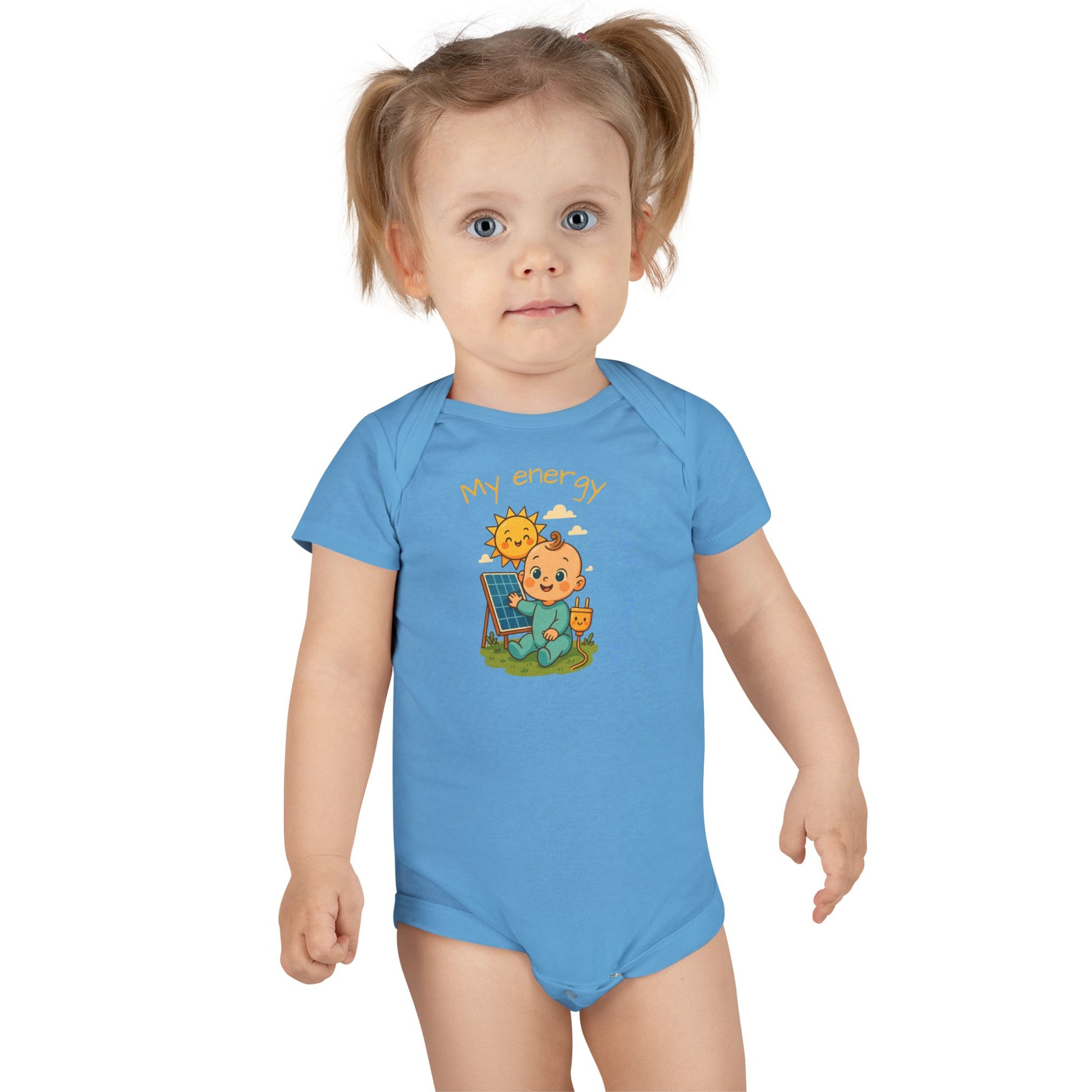 Cute Solar Energy Baby Onesie® - My Energy = Solar Energy