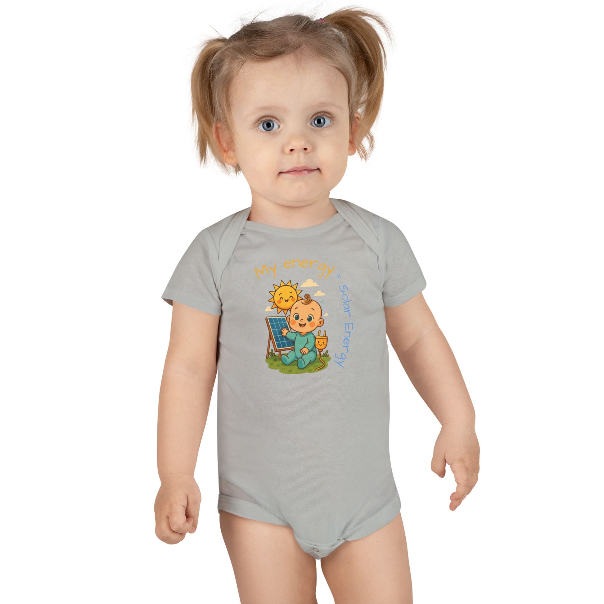 Cute Solar Energy Baby Onesie® - My Energy = Solar Energy
