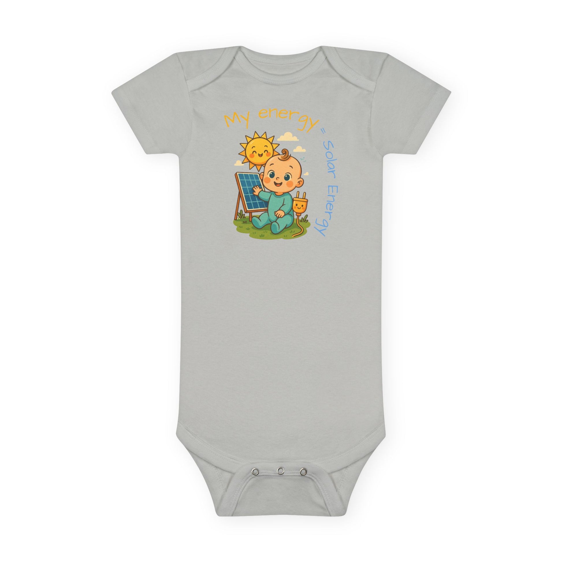 Cute Solar Energy Baby Onesie® - My Energy = Solar Energy
