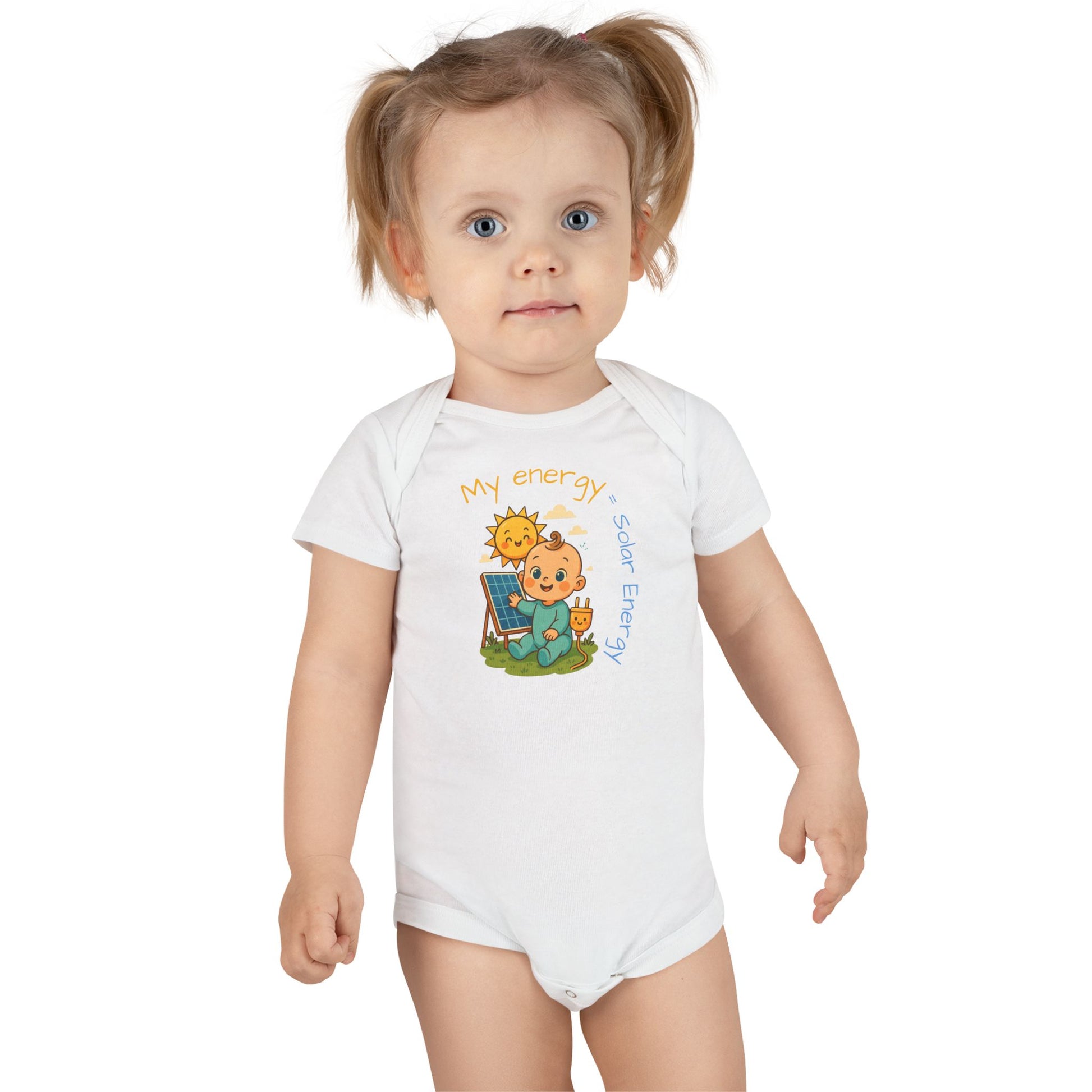 Cute Solar Energy Baby Onesie® - My Energy = Solar Energy
