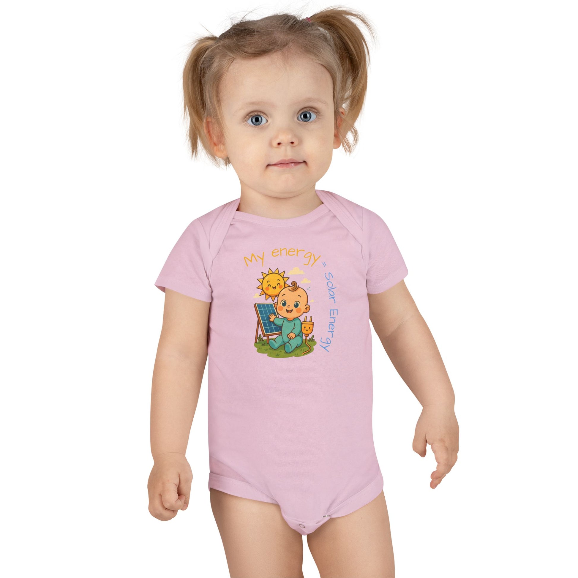 Cute Solar Energy Baby Onesie® - My Energy = Solar Energy