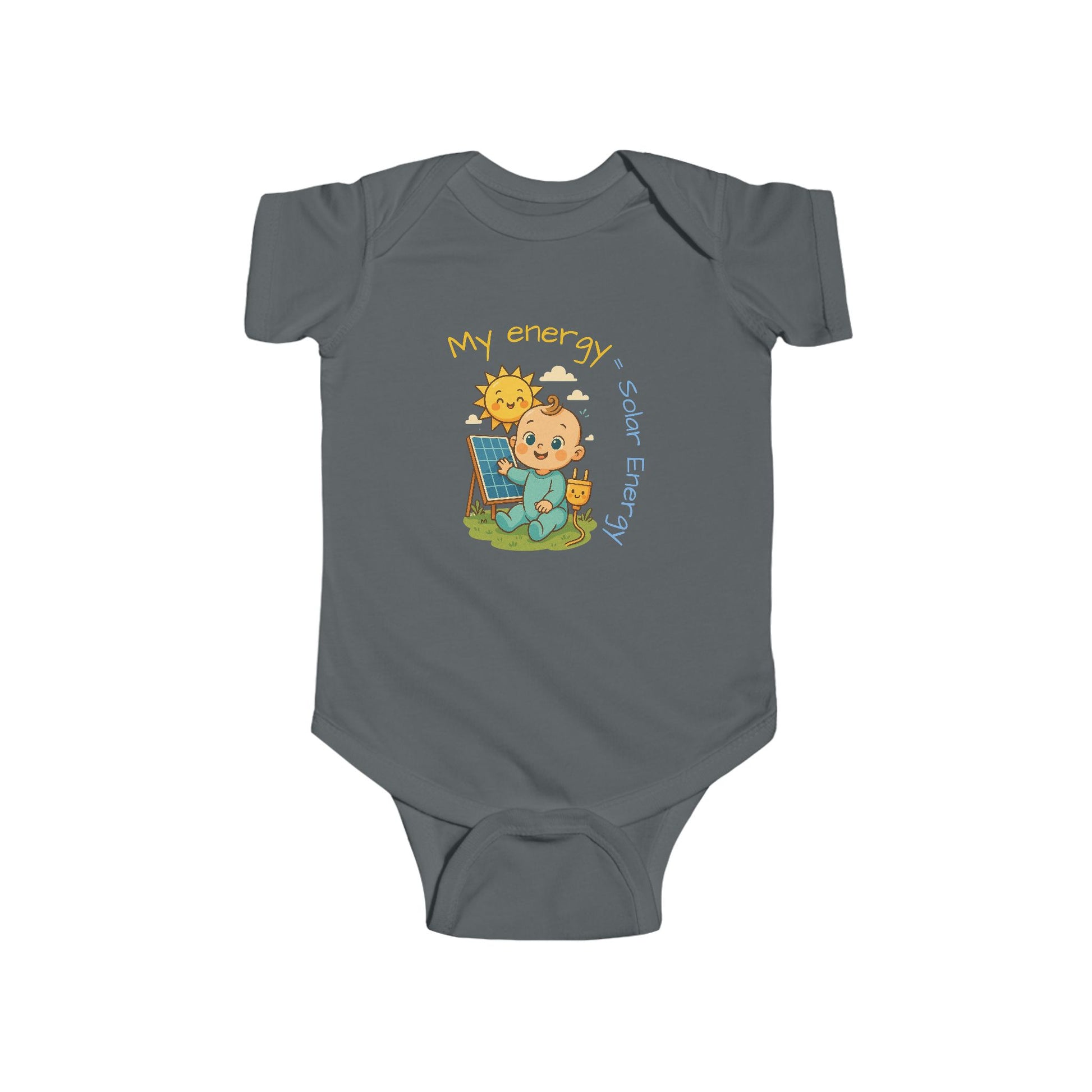My Energy Solar Baby Bodysuit - Cute Infant Fine Jersey Outfit
