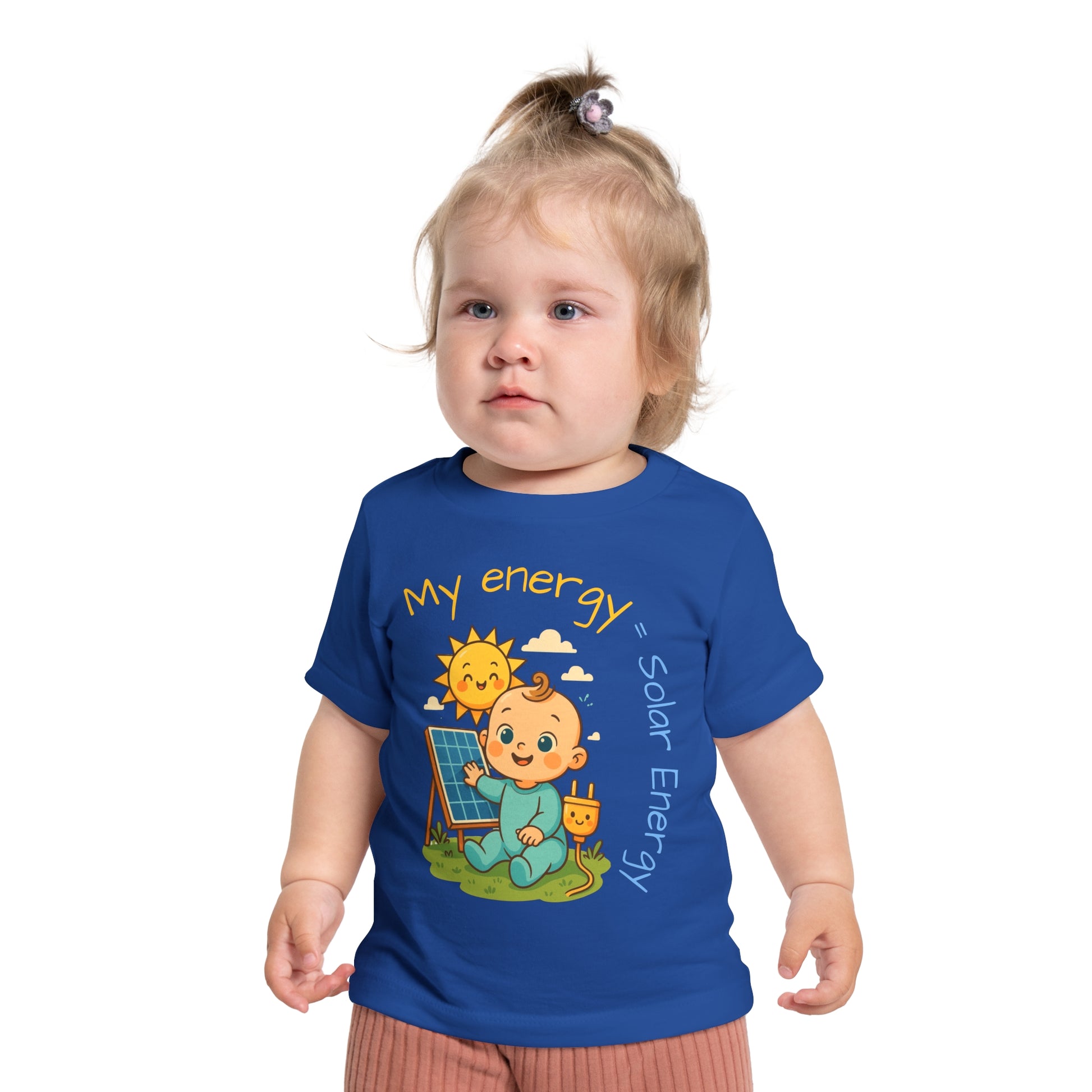 Eco-Friendly Baby T-Shirt: My Energy = Solar Energy