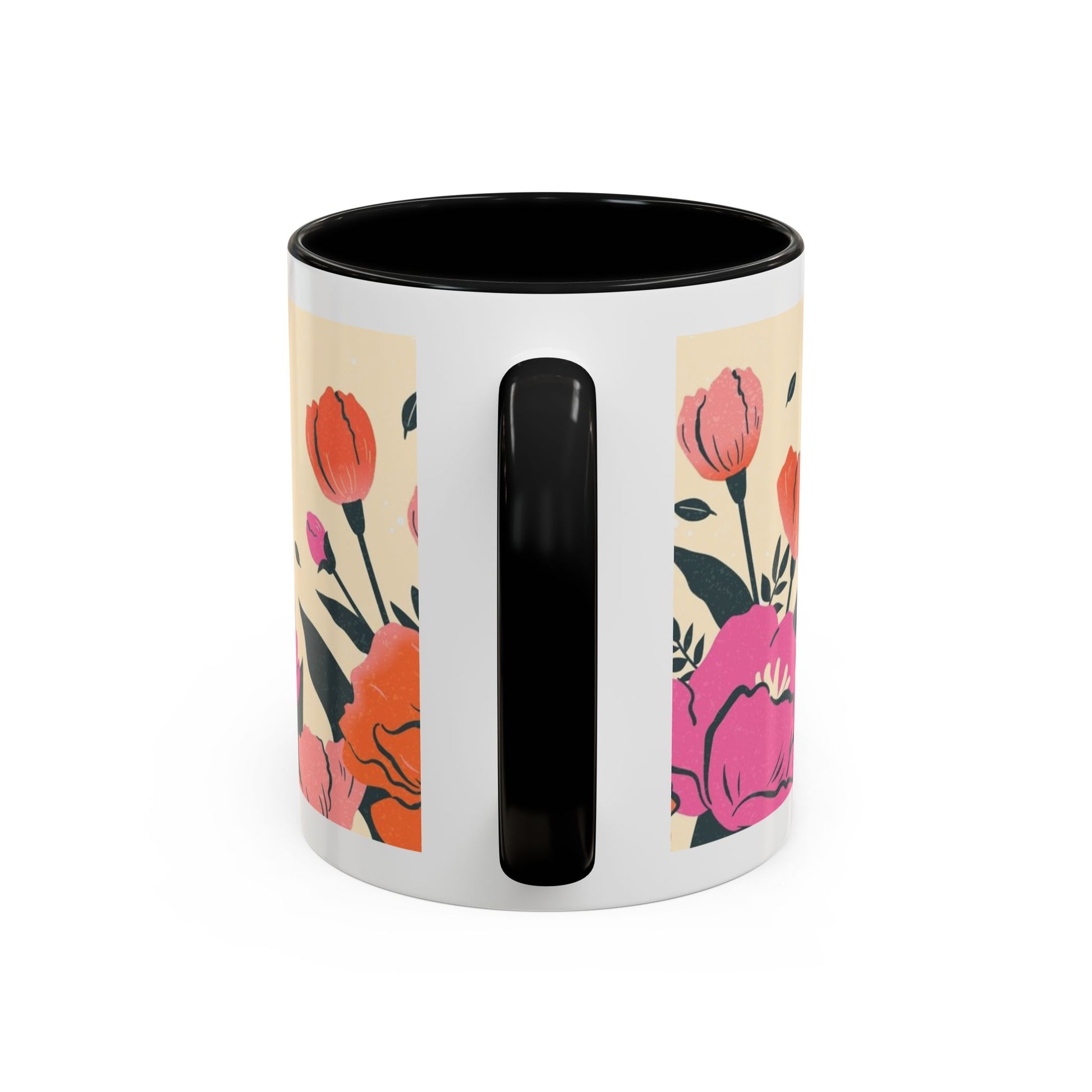 Happy Mother's Day Floral Accent Coffee Mug - 11oz & 15oz