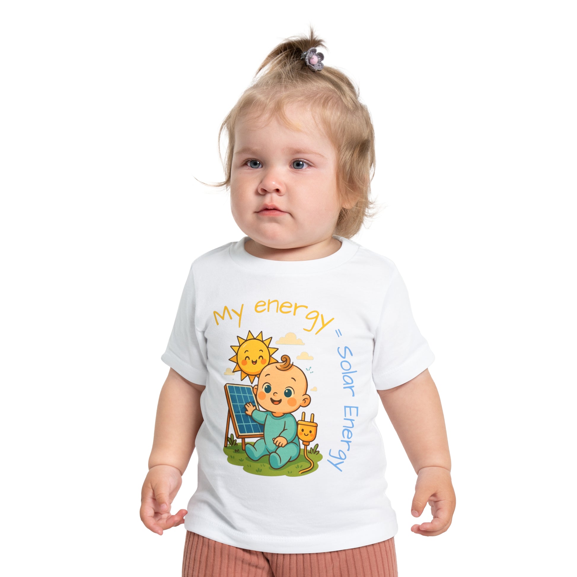 Eco-Friendly Baby T-Shirt: My Energy = Solar Energy