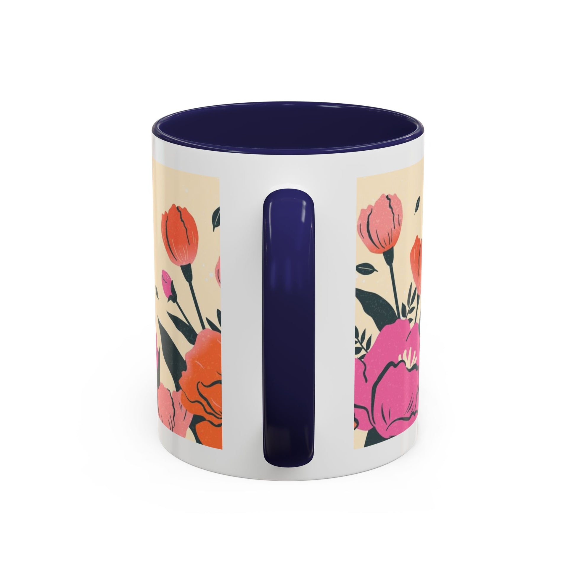 Happy Mother's Day Floral Accent Coffee Mug - 11oz & 15oz
