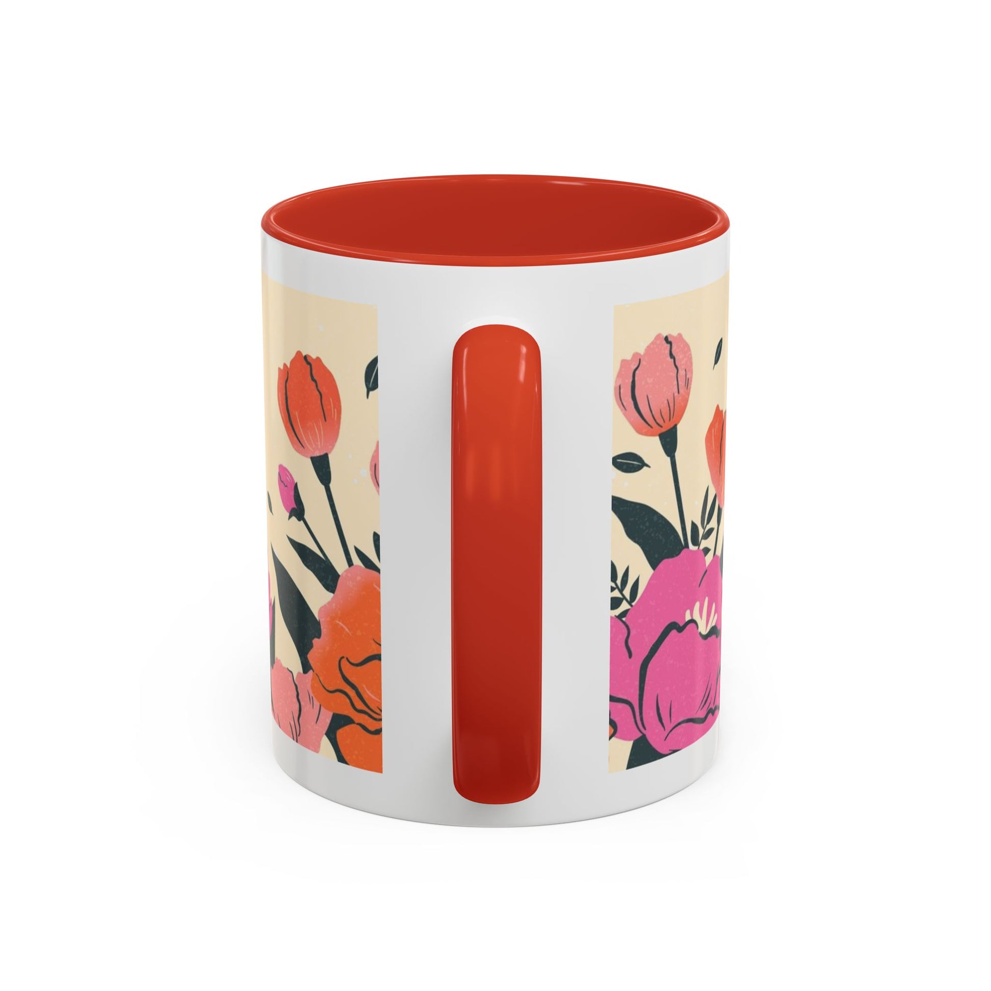 Happy Mother's Day Floral Accent Coffee Mug - 11oz & 15oz