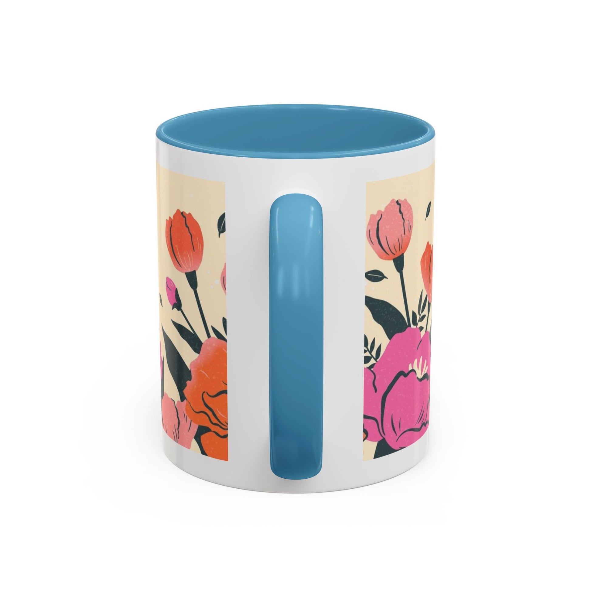 Happy Mother's Day Floral Accent Coffee Mug - 11oz & 15oz