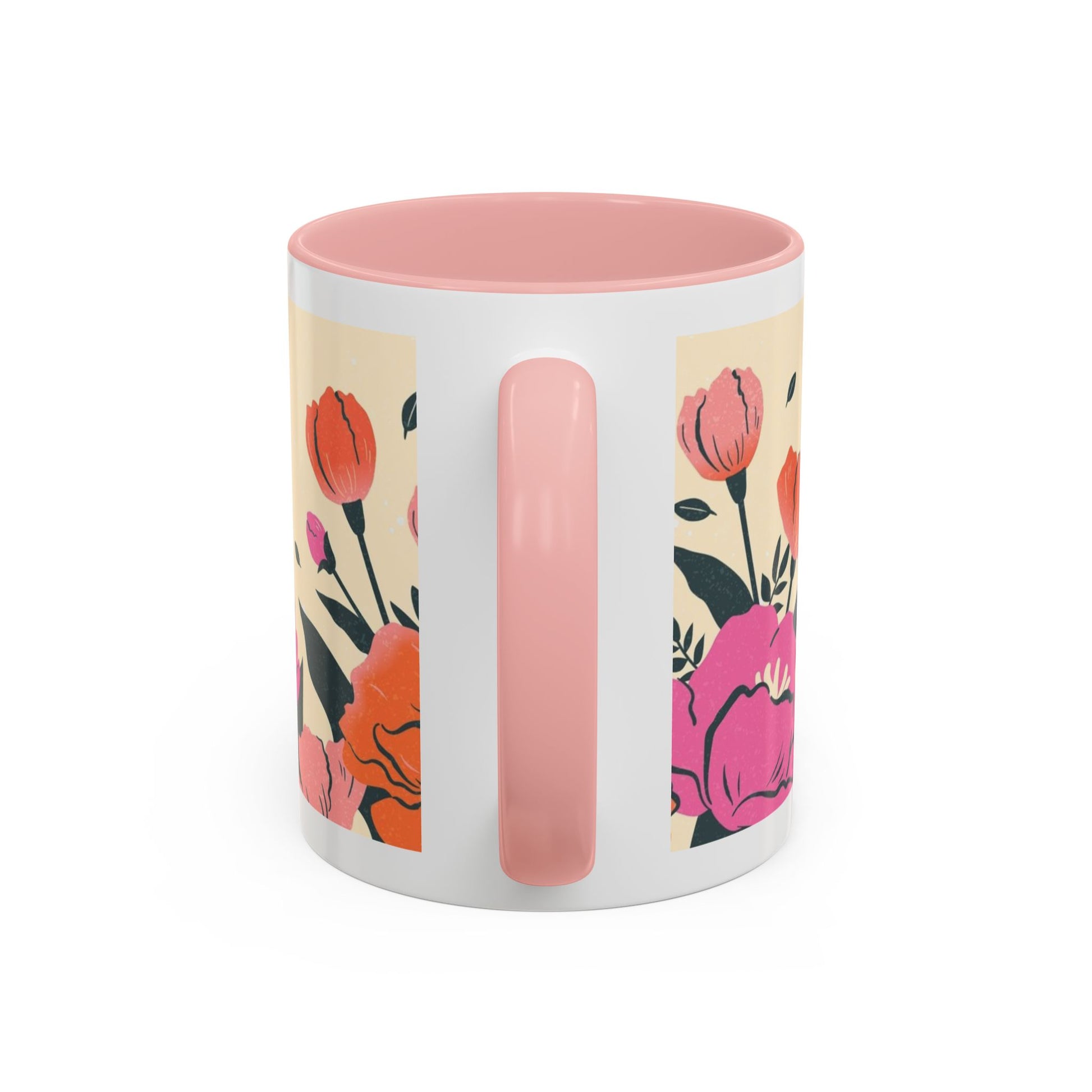 Happy Mother's Day Floral Accent Coffee Mug - 11oz & 15oz