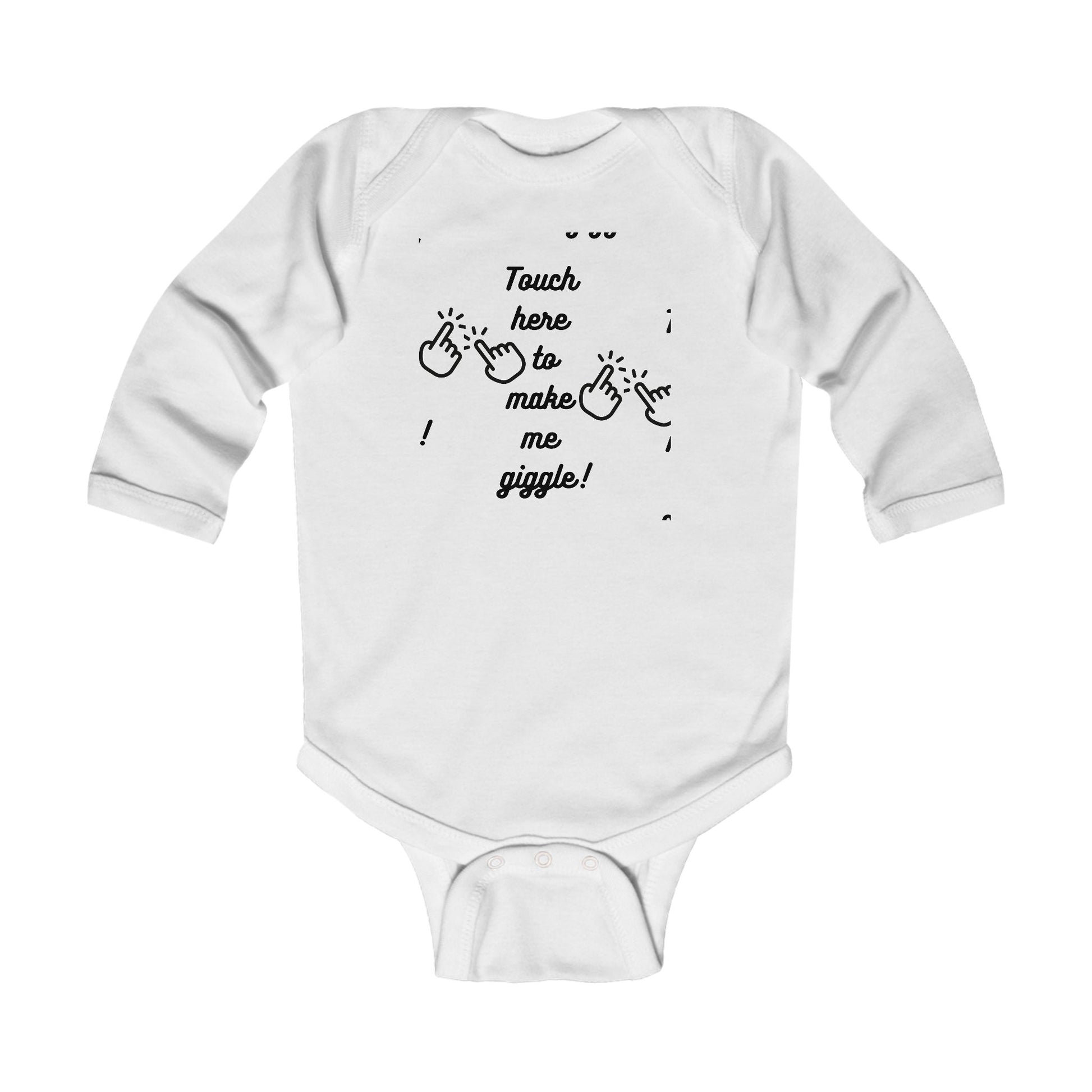 Giggle-Trigger Infant Long Sleeve Bodysuit
