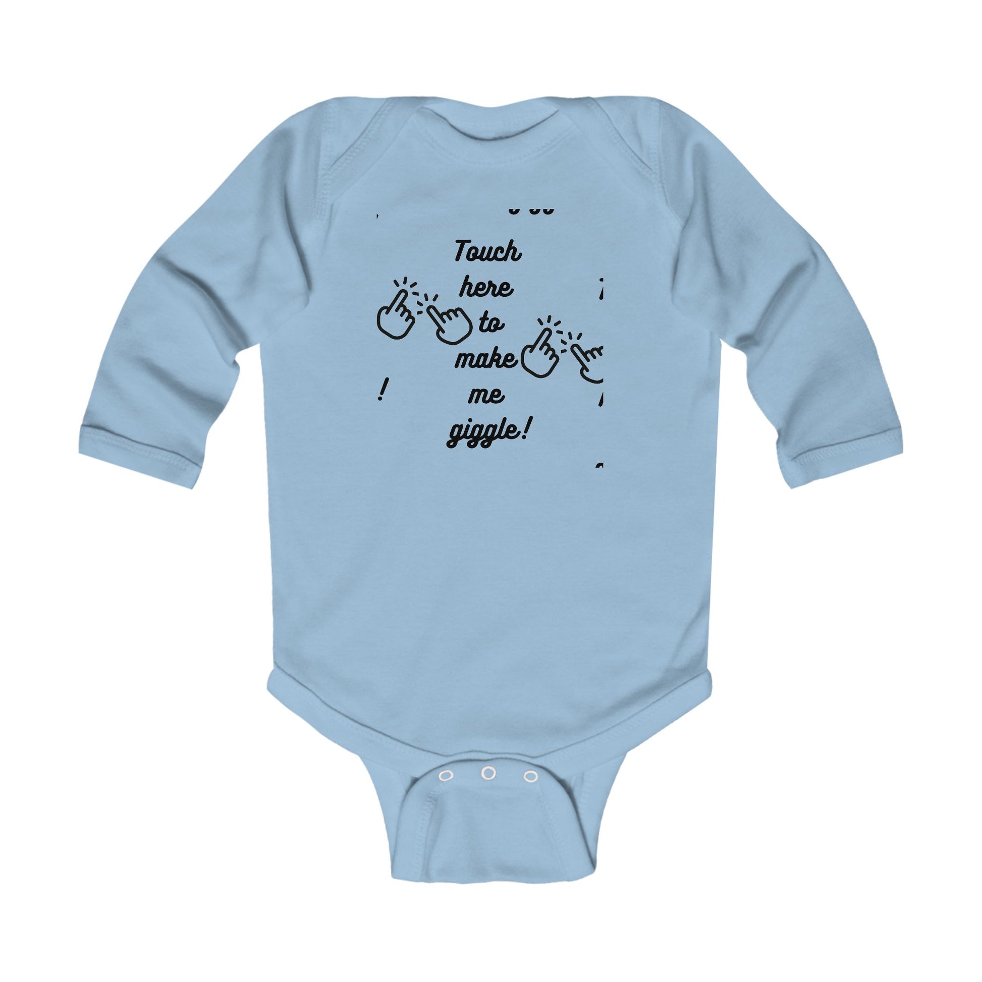 Giggle-Trigger Infant Long Sleeve Bodysuit