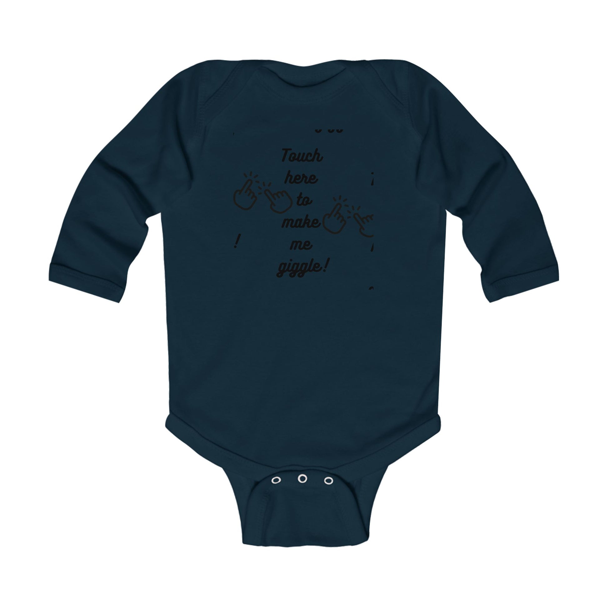 Giggle-Trigger Infant Long Sleeve Bodysuit