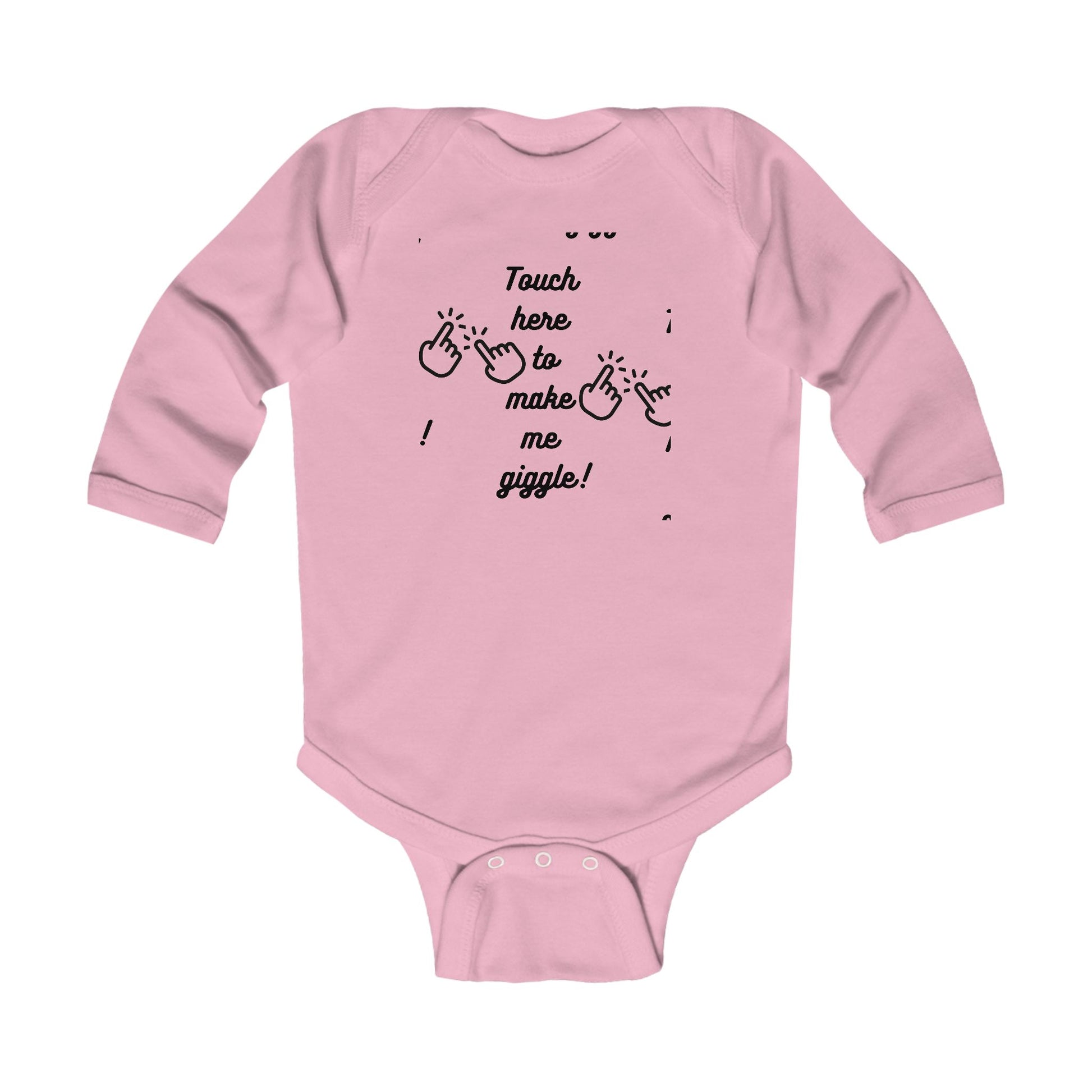 Giggle-Trigger Infant Long Sleeve Bodysuit