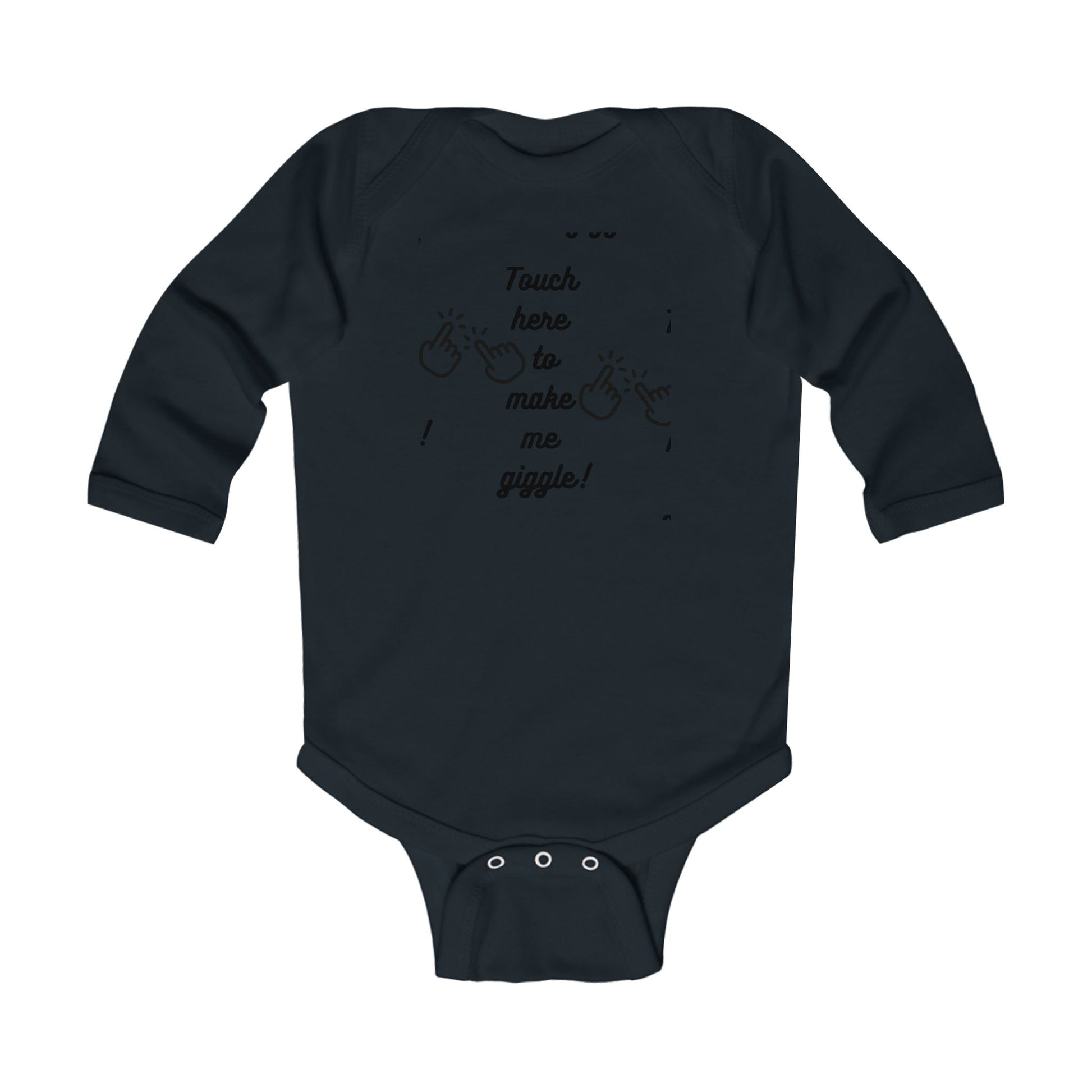 Giggle-Trigger Infant Long Sleeve Bodysuit