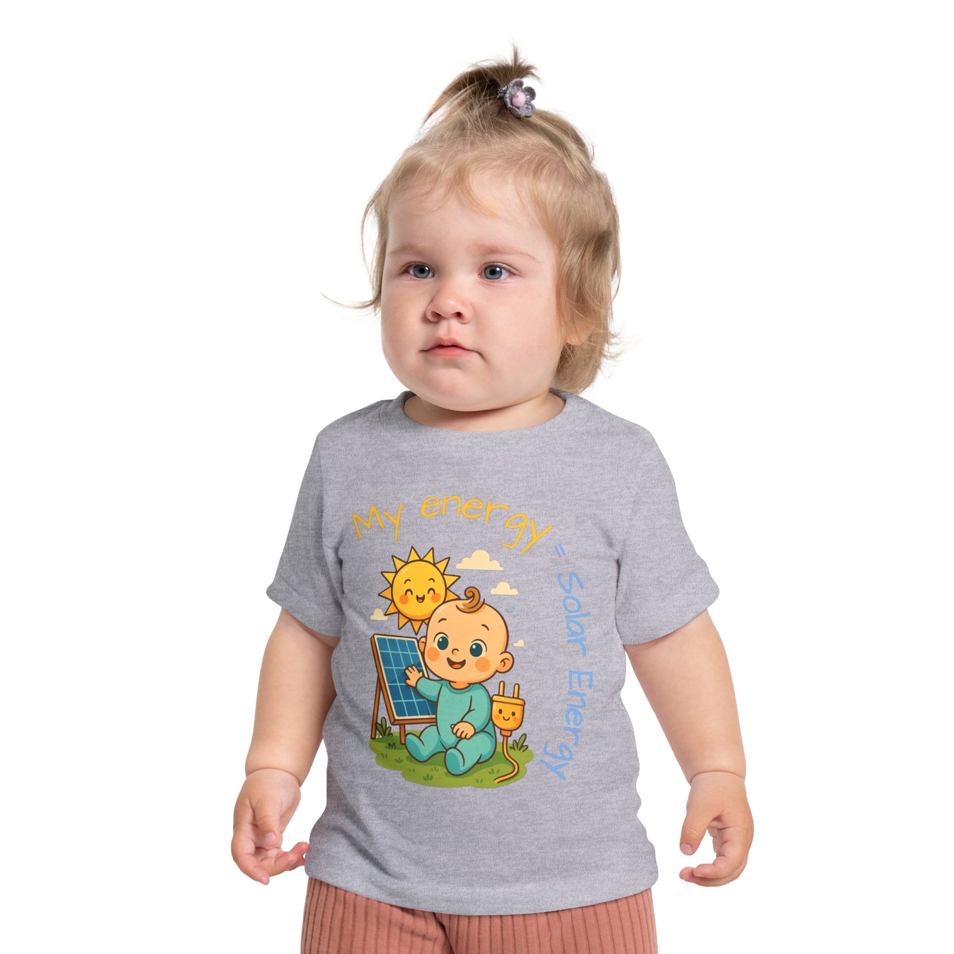Eco-Friendly Baby T-Shirt: My Energy = Solar Energy