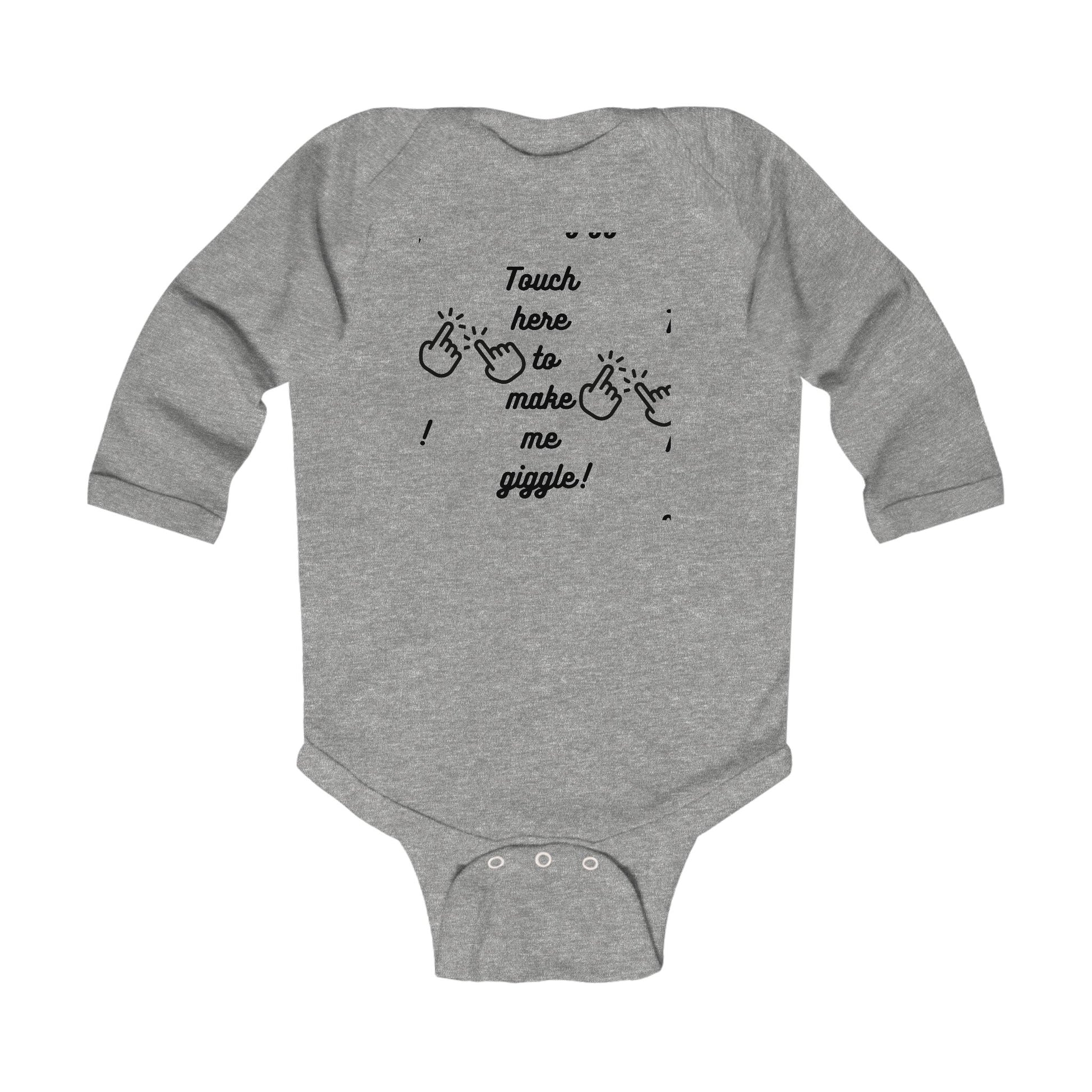 Giggle-Trigger Infant Long Sleeve Bodysuit